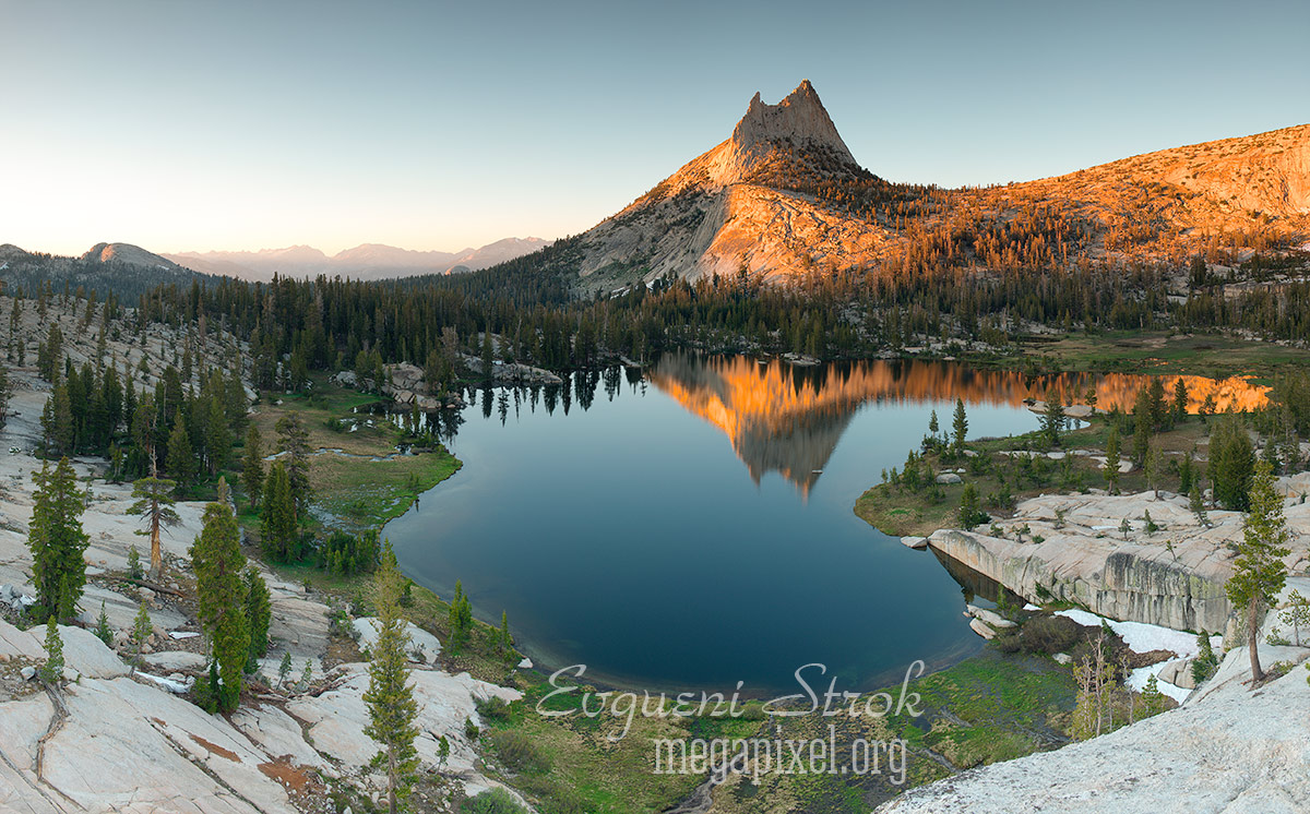Cathedral Peak Yosemite Sierra California