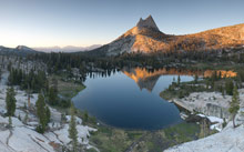 Cathedral Peak Yosemite Sierra California